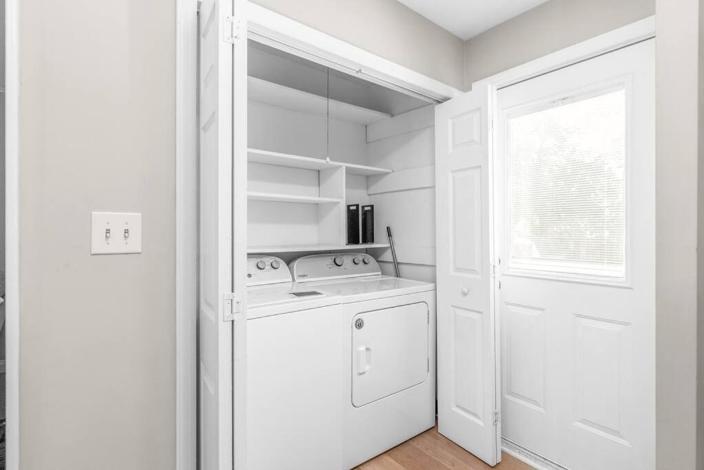 샬럿 Spotless 4Br Near Clt Uptown, Fast Wi-Fi 아파트 외부 사진
