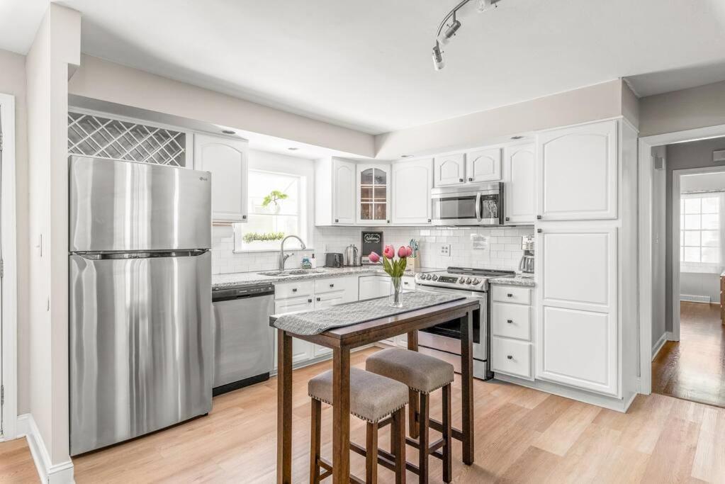 샬럿 Spotless 4Br Near Clt Uptown, Fast Wi-Fi 아파트 외부 사진