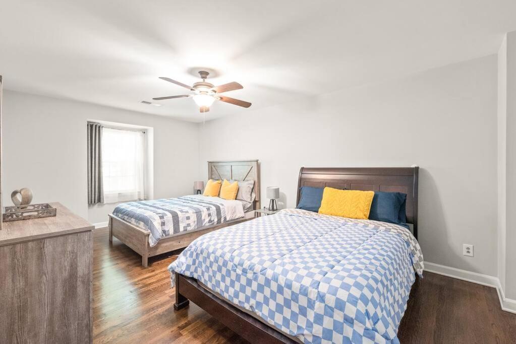 샬럿 Spotless 4Br Near Clt Uptown, Fast Wi-Fi 아파트 외부 사진